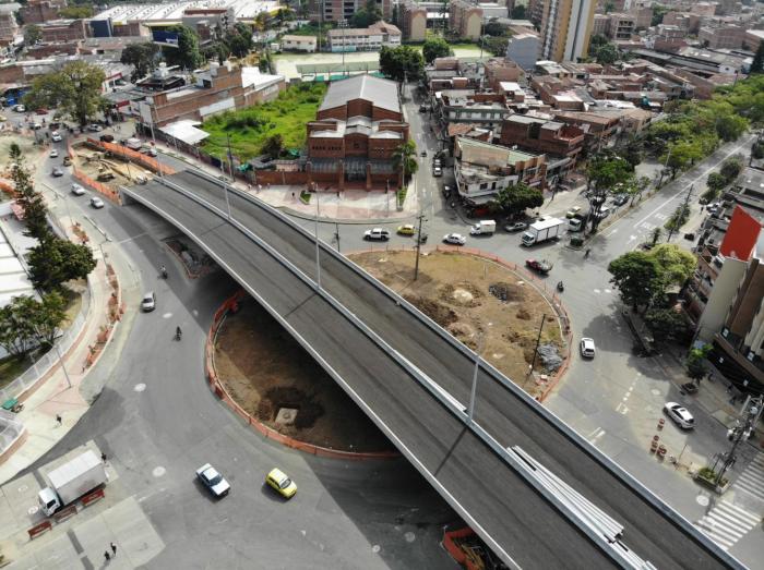 Construcción del intercambio vial de la carrera 50a con calles 36 y 37b, sector induamérica Municipio de Itagüí, Departamento de Antioquia.